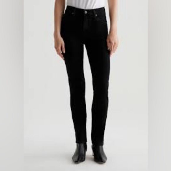 AG-ED Adriano Goldschmied Aged Mari High Rise Straight Denim Jeans Sz 26R - Picture 1 of 12